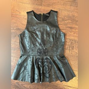 ZARA PEPLUM TOP